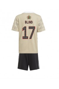 Ajax Daley Blind #17 Babyklær Tredje Fotballdrakt til barn 2022-23 Korte ermer (+ Korte bukser)